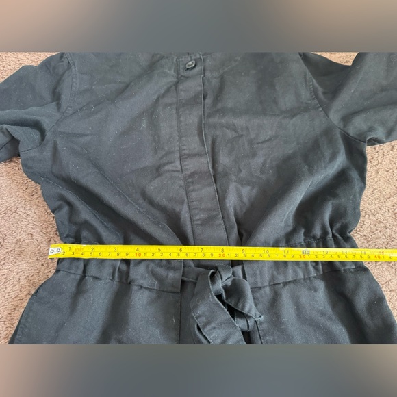 COS Black Long Sleeve Belted Jumpsuit Oversized Size XS - Picture 9 of 12